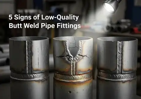 5 Signs of Low-Quality Butt Weld Pipe Fittings